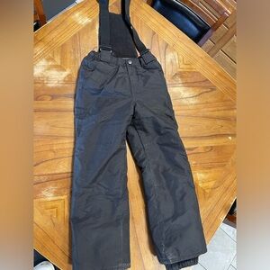 Black snow overalls. Size 7. The children’s place.